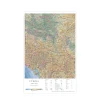 Kort, physical map, sheet, Serbia