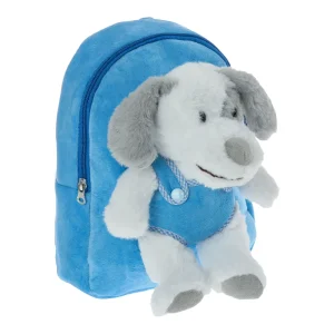 Lush, backpack preschool, Dog blue