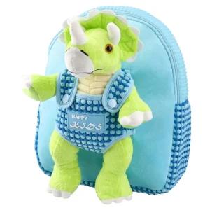Lush, backpack preschool, Triceratops