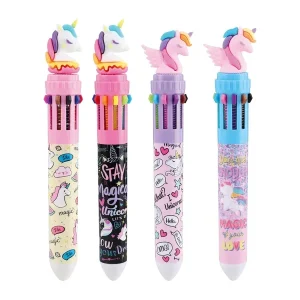 Alternative view of Colorito, ballpoint pen, multicolor, Unicorn