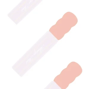 Rainy, glitter highlighter, chisel tip, peach