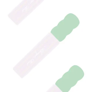 Rainy, glitter highlighter, chisel tip, green