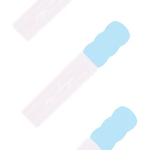 Rainy, glitter highlighter, chisel tip, blue