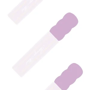 Rainy, glitter highlighter, chisel tip, purple