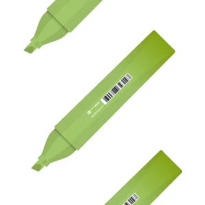 Colorscape, highlighter, chisel tip, green