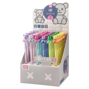 Alternative view of Luz, ballpoint pen, bear, mix