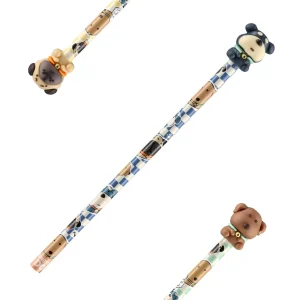 Snoop, pencil with decoration, dog, mix