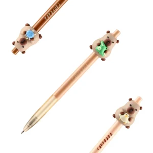 Nandy, ballpoint pen with decoration, capybara, mix