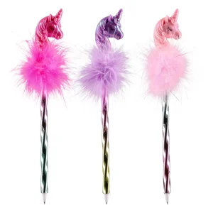 Alternative view of Macy, pen with decoration, Sleepy unicorn, mix