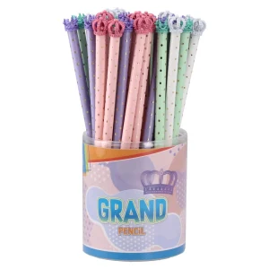 Alternative view of Grand, pencil with crown, pastel, HB