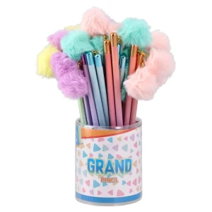 Alternative view of Grand, pencil with plush decoration, HB