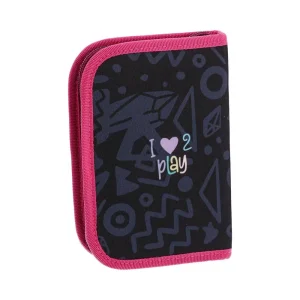 Alternative view of Decker, full pencil case, 1 zip, I love to play