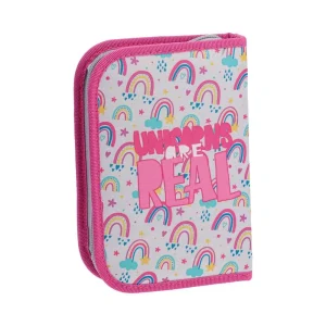 Alternative view of Decker, full pencil case, 1 zip, Unicorns real