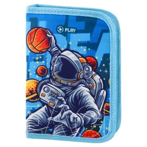 Decker, full pencil case, 1 zip, Space jumps