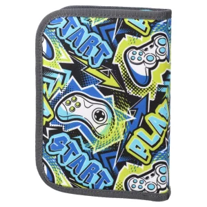 Alternative view of Decker, full pencil case, 1 zip, Gaming