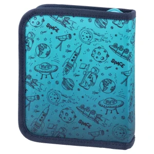 Alternative view of Grande, empty pencil case, blue-navy blue