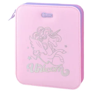 Double grande, full pencil case, Unicorn