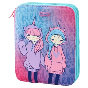 Double grande, full pencil case, BFF