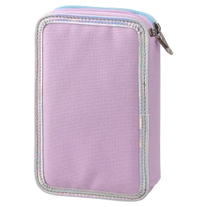 Alternative view of Double decker fancy, full pencil case, 2 zippers, Some gave all