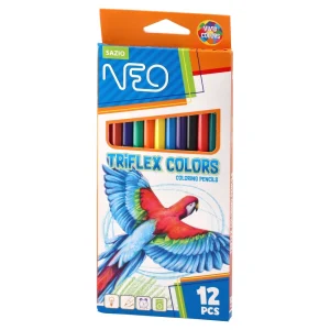 Triflex colors, color pencils, 12pcs