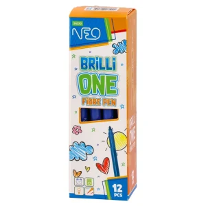 Brilli one, fibre pen, blue