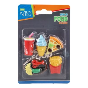 Wow 10, eraser, Food