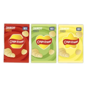 Alternative view of Crunchy, eraser, Crisps
