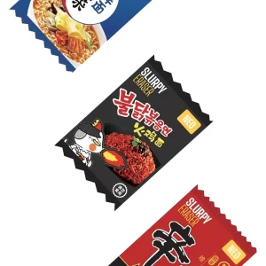 Slurpy, eraser, Instant Noodle