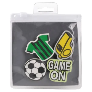 Dartmouth, eraser set, football, 4pcs
