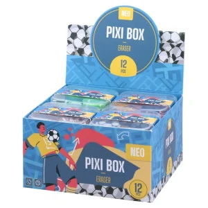Alternative view of Pixi box, eraser, Ball