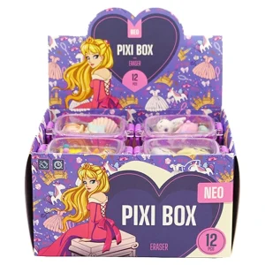 Alternative view of Pixi box, eraser, Princess