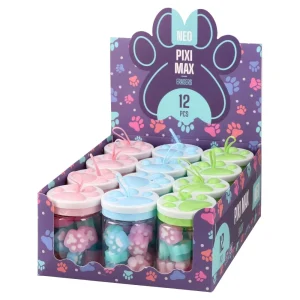 Alternative view of Pixi max, eraser, Paw