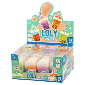 Alternative view of Loly, eraser, Juice