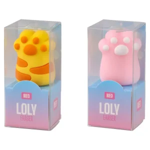 Alternative view of Loly, eraser, Pop it paw