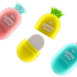 Loly, eraser, Pineapple