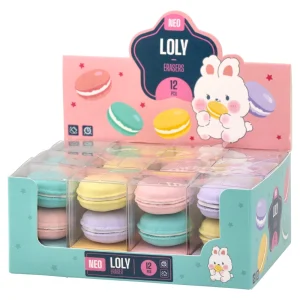 Alternative view of Loly, eraser, Macaron