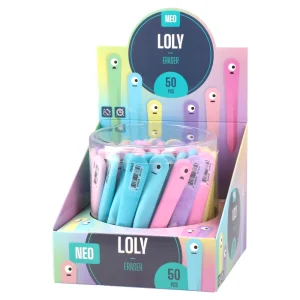 Alternative view of Loly, eraser, Worm