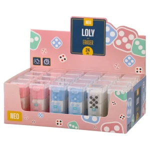 Alternative view of Loly, eraser, Dice