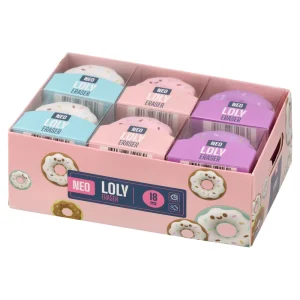 Alternative view of Loly, eraser, Glazed doughnut