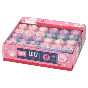 Alternative view of Loly, eraser, Paw