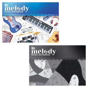 Melody, music notebook, B5, 16 sheets