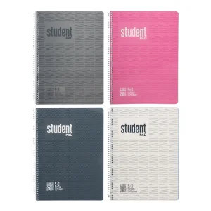 Pad Student, spiral notebook 5+3, A4, 200 sheets