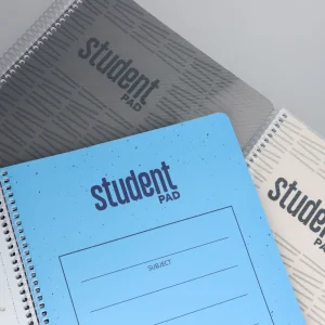 Alternative view of Pad Student, spiral notebook 5+3, A4, 200 sheets
