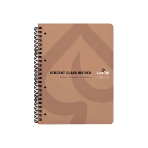 Basic spiral 100, notebook with spiral, A4, 100 sheets, Social