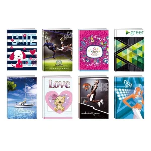 Maxima 80, notebook hard cover, A5, blanco, 80 sheets