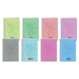Basic spiral 200, spiral notebook, A4, line, 200 sheets, College