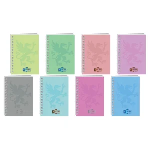 Basic spiral 100, spiral notebook, A5, line, 100 sheets, College