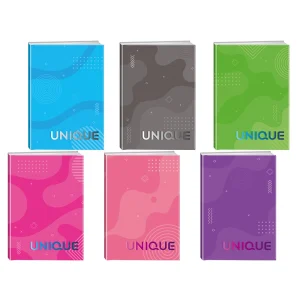 Maxima 200, notebook hard cover, B5, square, 200 sheets, Unique