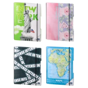 Flex open, notebook with PP cover, A5, square, 40 sheets, College