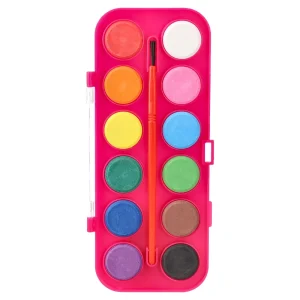 Alternative view of Creative, watercolor with brush, small, 12pcs